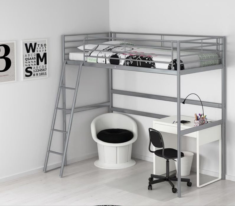 Łóżko piętrowe antresola IKEA SVÄRTA