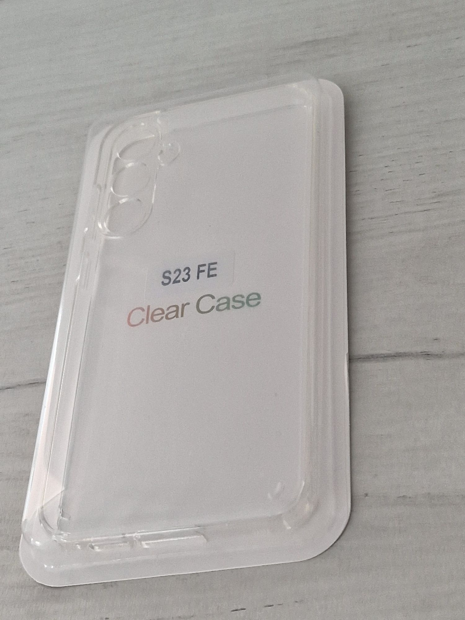 Clear Case do Samsung Galaxy S23 FE Przezroczysty