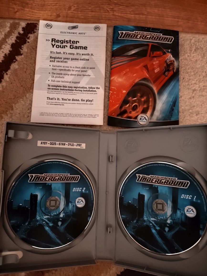 Need For Speed Underground Mini Big Box