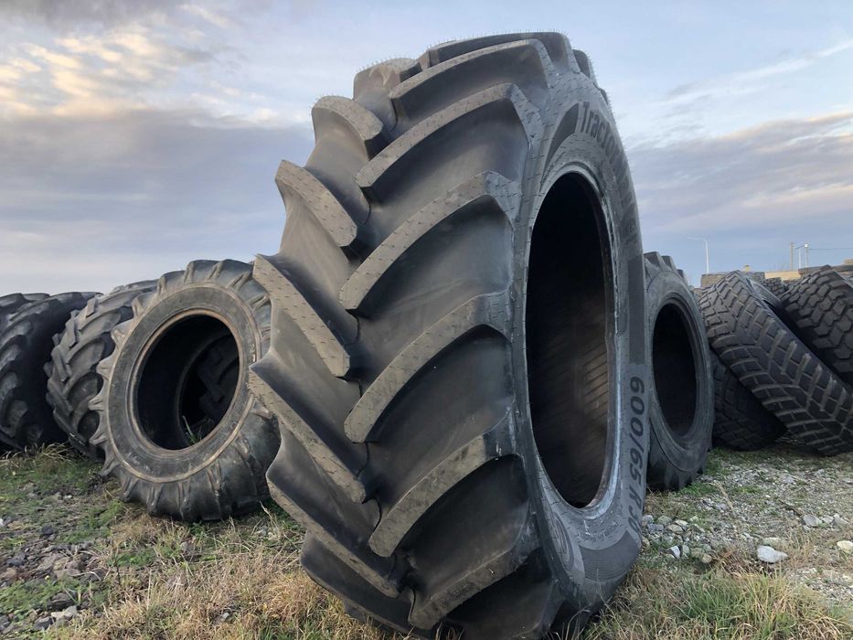 600/65r38 Opona Continental Tractor Master 100% Bieżnika BEZ ŁAT