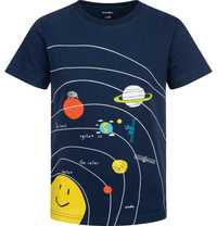 T-shirt Koszulka chłopięca 152 Układ Słoneczny  Bawełna Endo