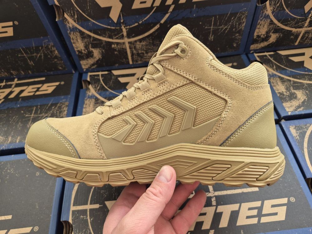 ЗНИЖКА‼️Кросівки тактичні дихаючі койот Bates Rush Shield Mid DRYGuard