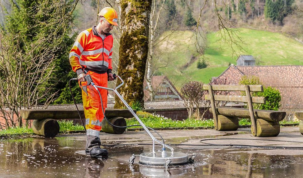 Wypożyczalnia Myjka do kostki brukowej granitu 300 BAR Karcher Wynajem
