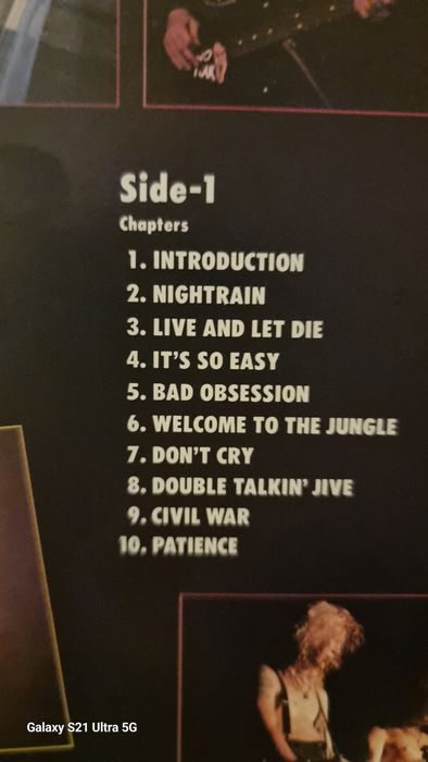 Laser disc GUNS N ROSES