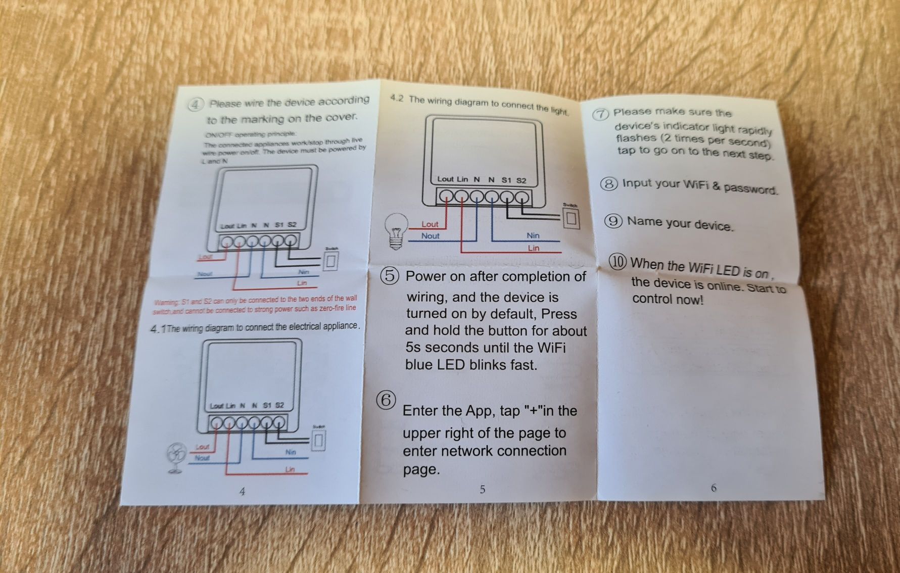 Розумне реле Wi-Fi DIY Smart life Switch Білий