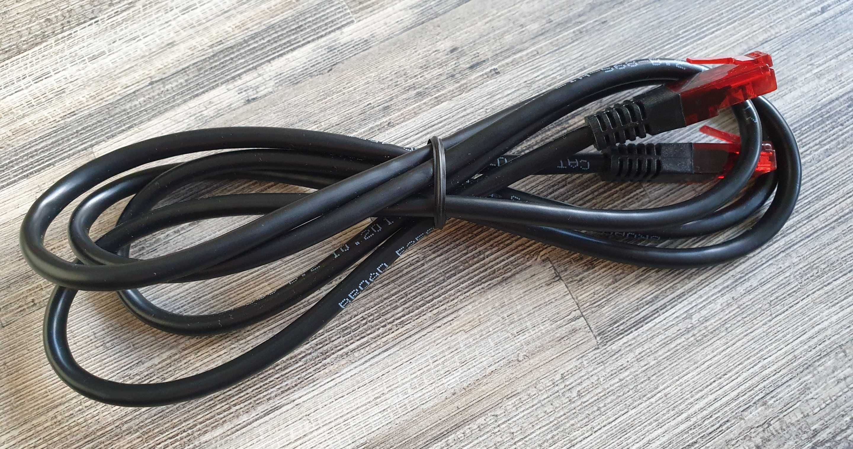 Kabel sieciowy Patchcord Ethernet RJ-45 (LAN) 1,5m - NOWY!
