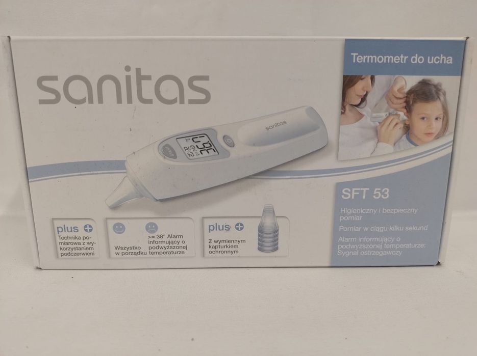 Termometr do ucha Sanitas