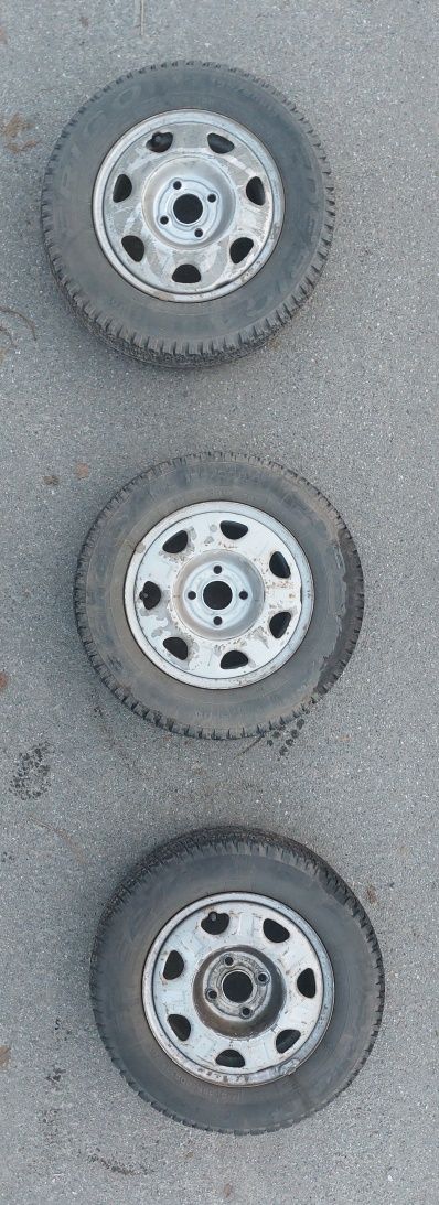 Dębica Frigo 155/80 R13 z Felgami 3 szt.