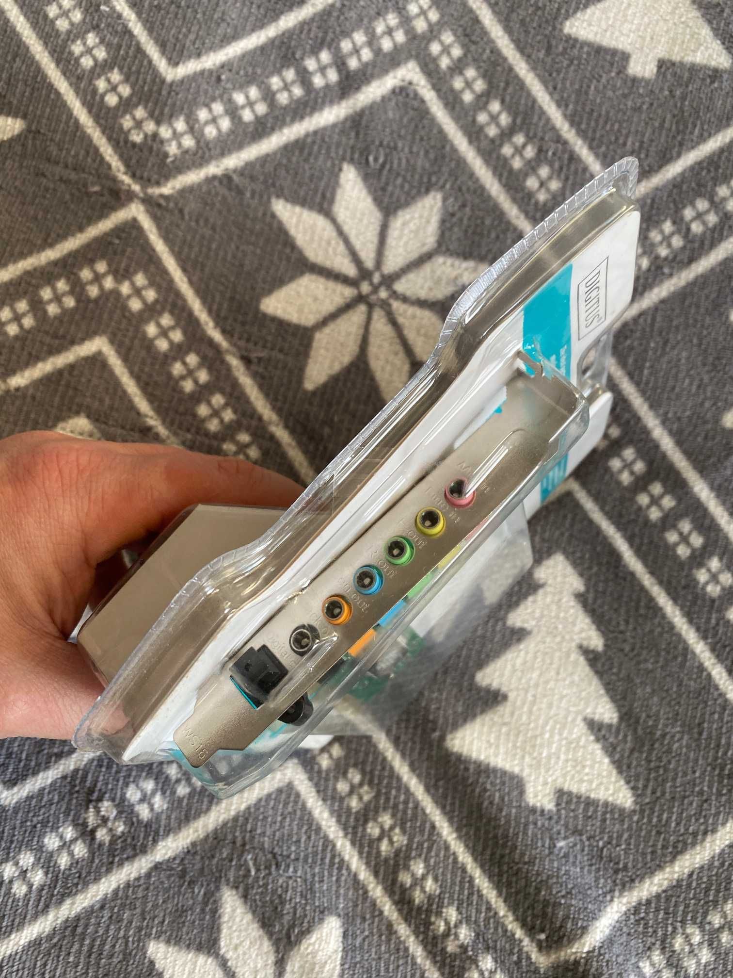 7.1 surround sound pci expansion card - DIGITUS nowy!