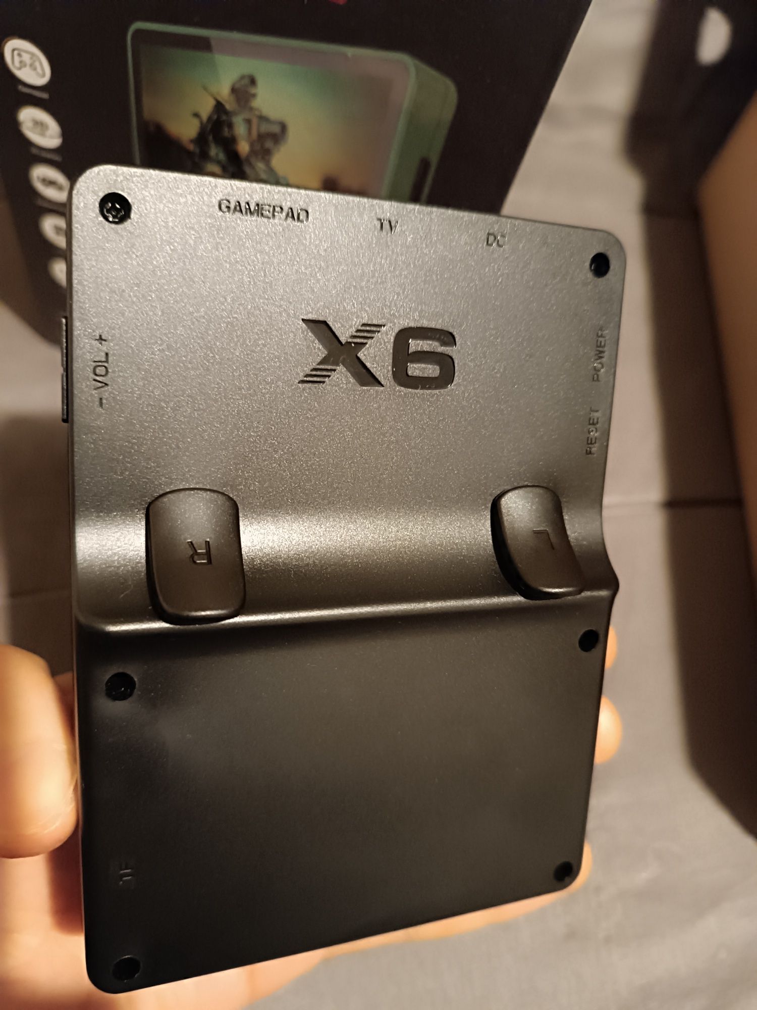 Consola X6 - simulador jogos