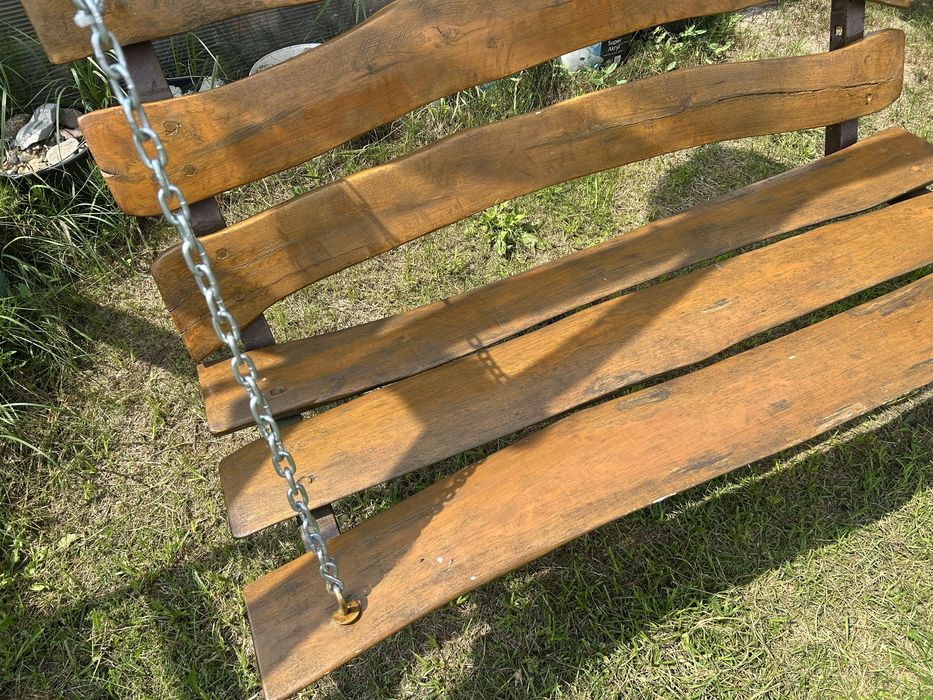 Sprzedam konstrukcje hustawki + ławka