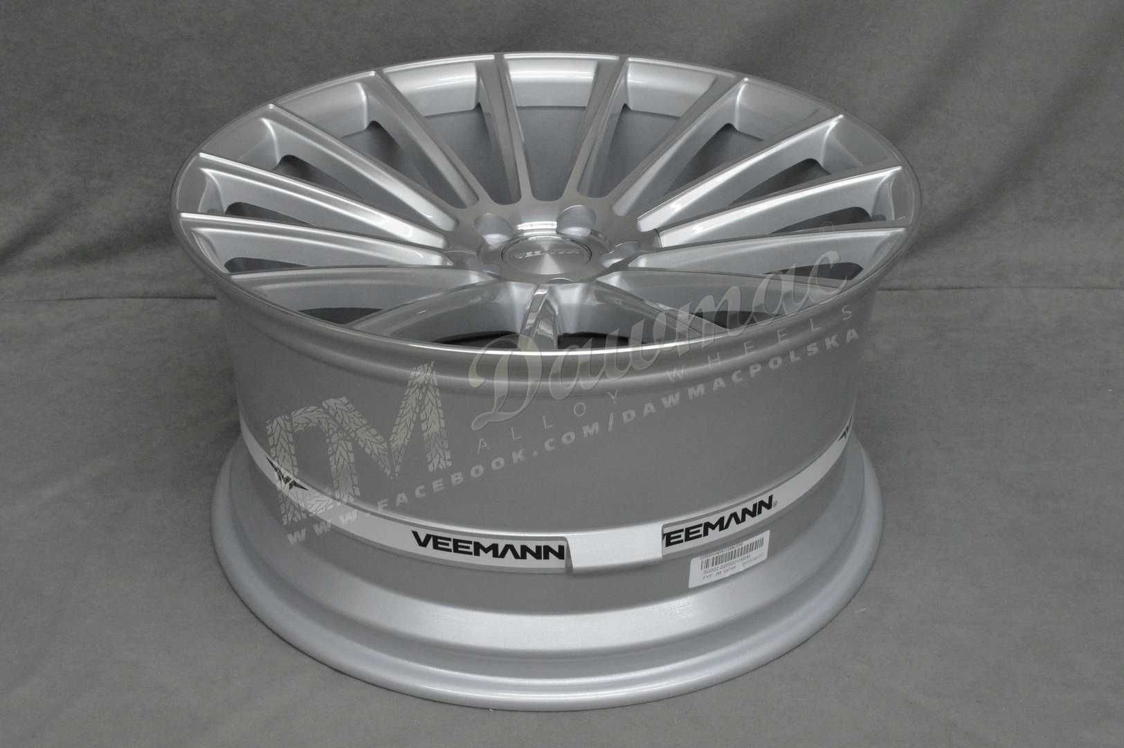 Felgi Veemann V-FS55 20" 10J ET45 5x112 Silver Machined