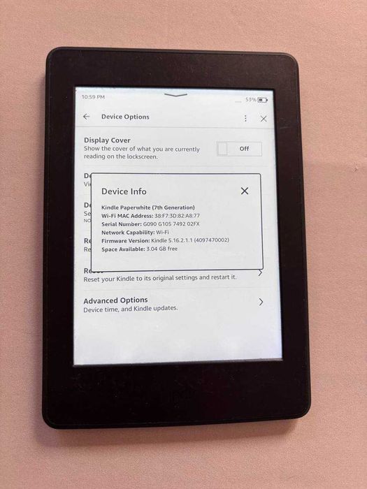 Електронна книга Amazon Kindle Paperwhite 7