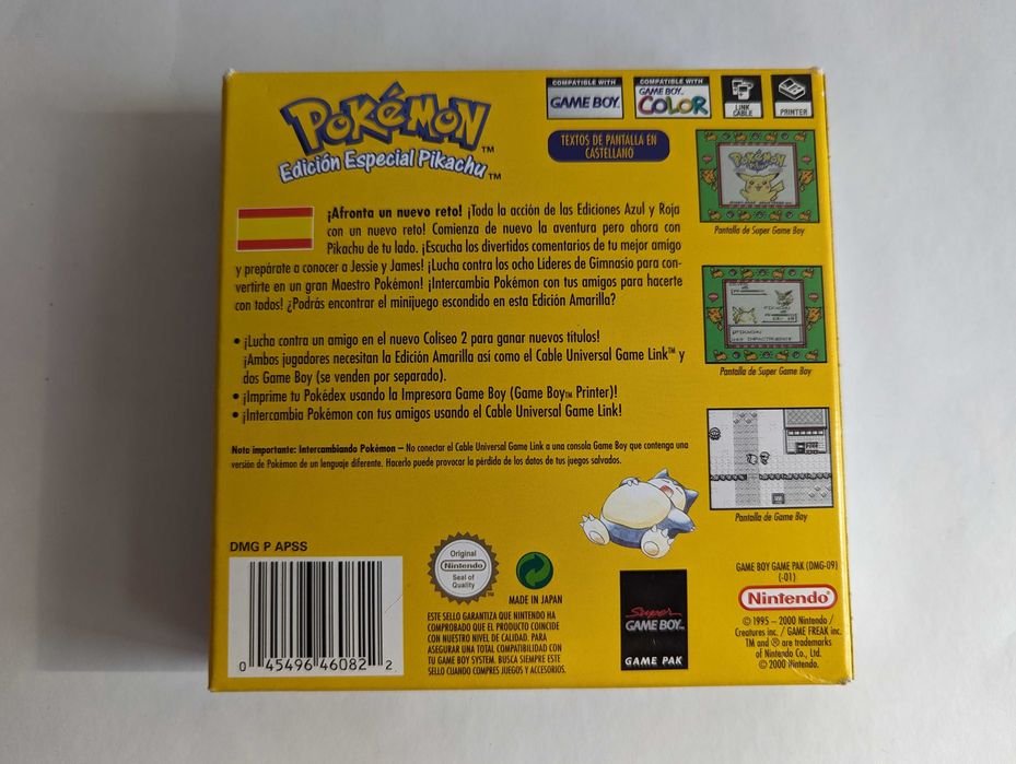 Pokemon Yellow ORIGINAL completo