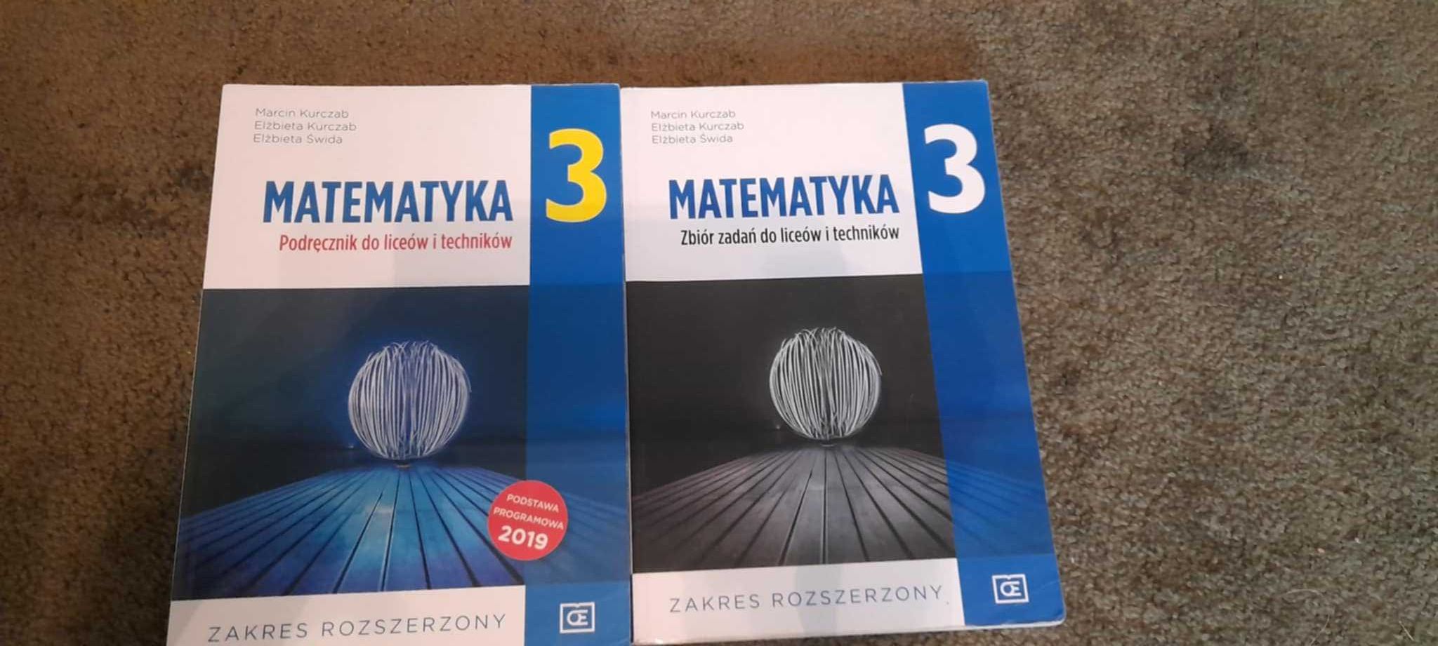 Zestaw książek do matematyki