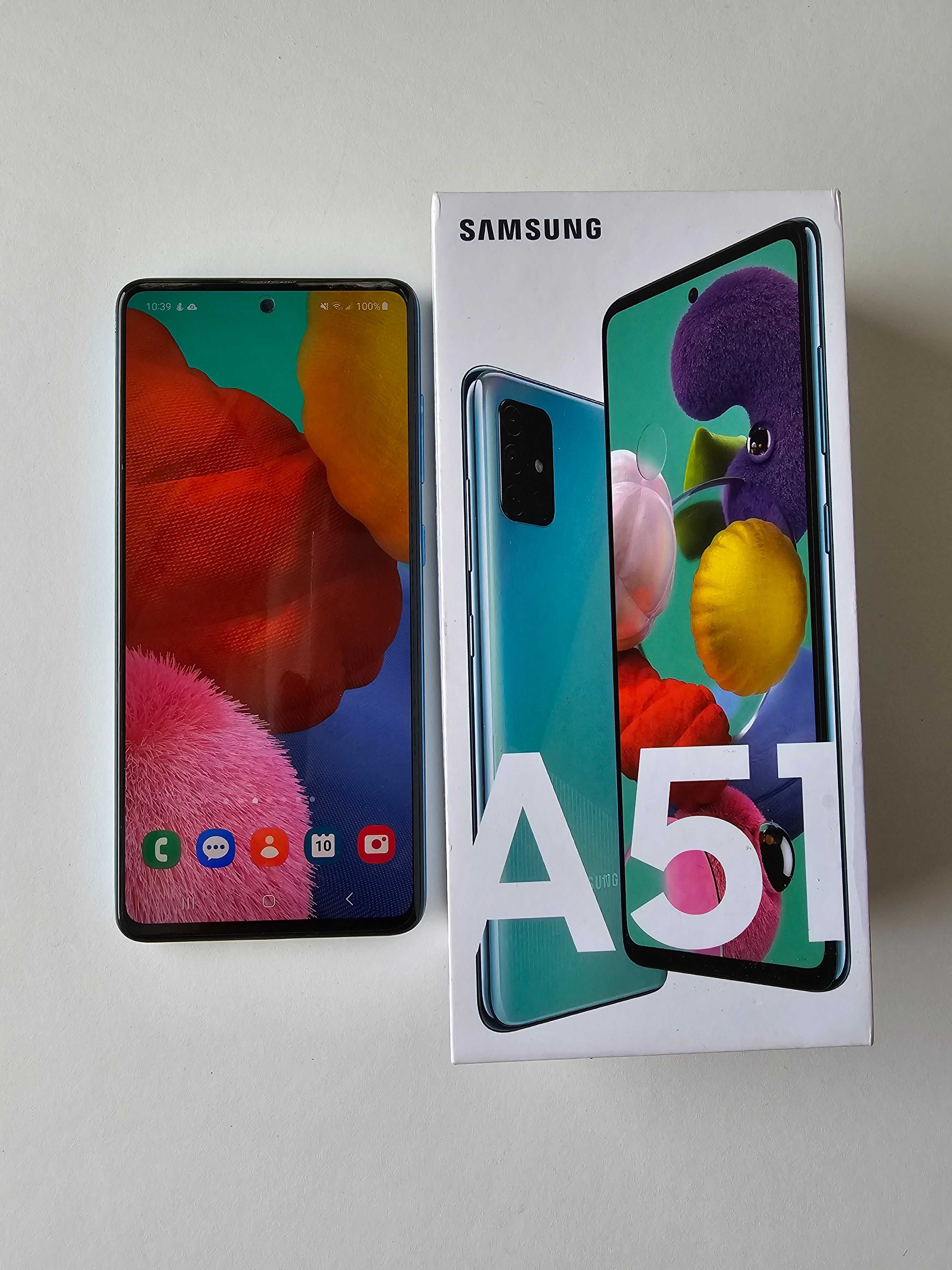 Samsung Galaxy A51 muito estimado 128Gb Prism Crush Blue