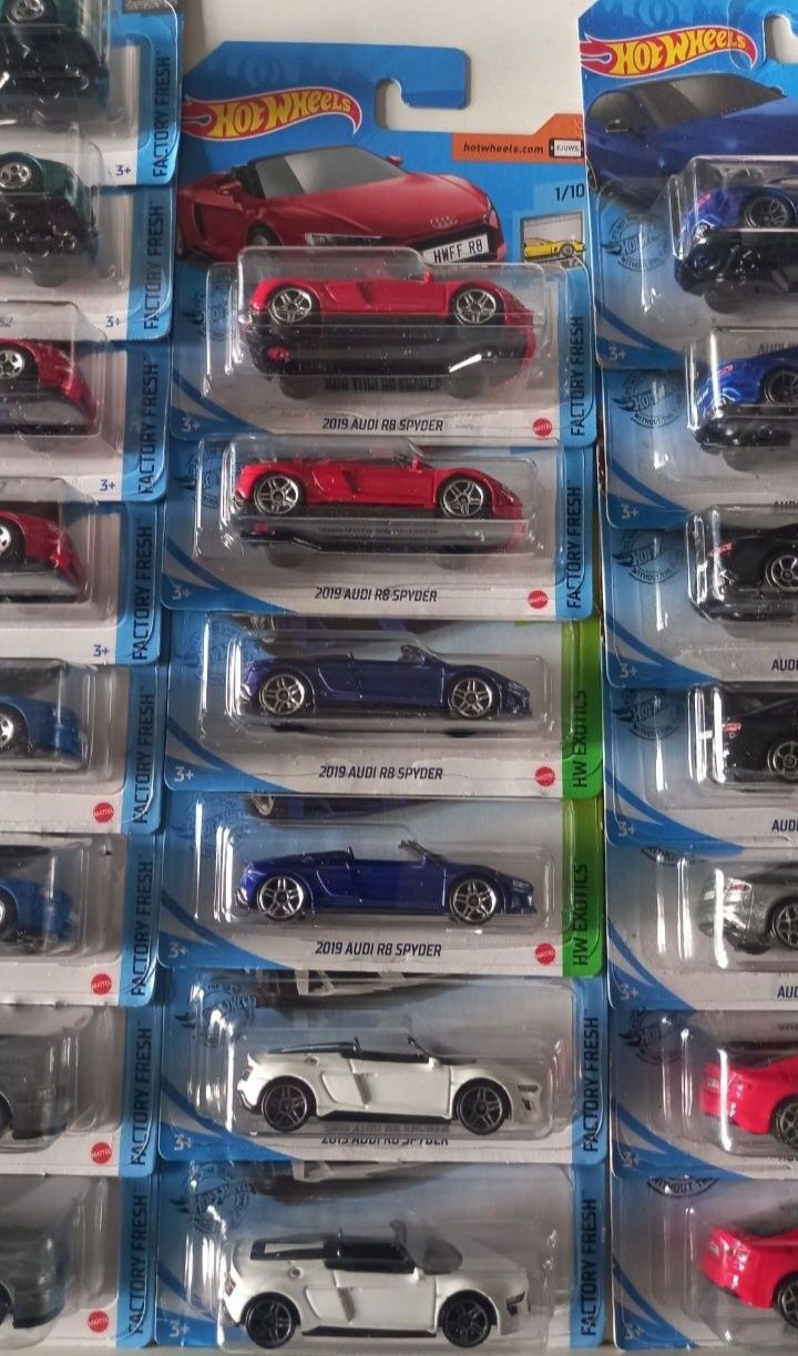 Vários Audi hot wheels