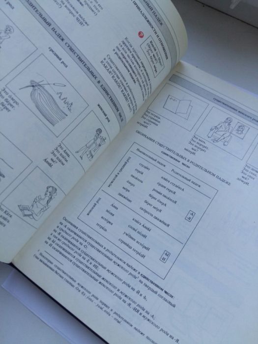 Книга Грамматика русского языка в иллюстрациях Пехливанова Лебедев