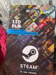 Karta steam ja 110 złotych sprzedaje za 90