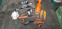 Komplet Plastików Ktm Sx 125 sx 150 sxf 250 sxf 450 Błotnik boczek bok