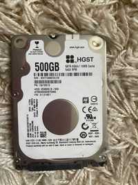 Hdd Hitachi Travelstar Z5K500 500GB 2.5" + WD 500 Gb WD5000AADS 3.5"