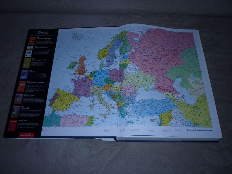 Wielki ilustrowany ATLAS ŚWIATA PASCAL