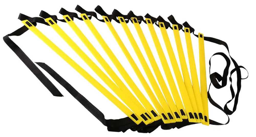 Drabinka treningowa gimnastyczna do ćwiczeń 6m 12 szczebli regulowana