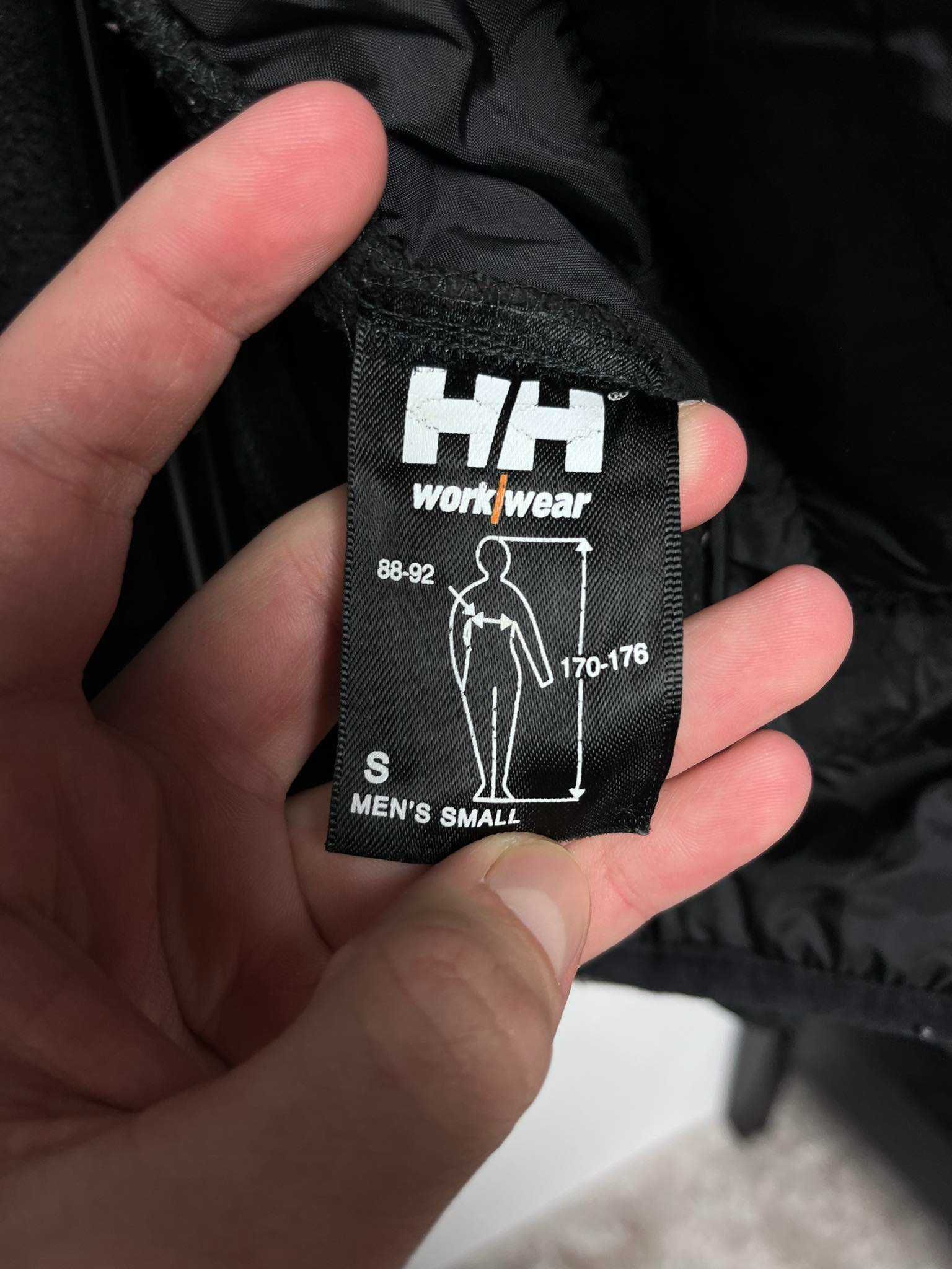 Gruby Polar bluza polarowa Helly Hansen robocza workwear męska czarna
