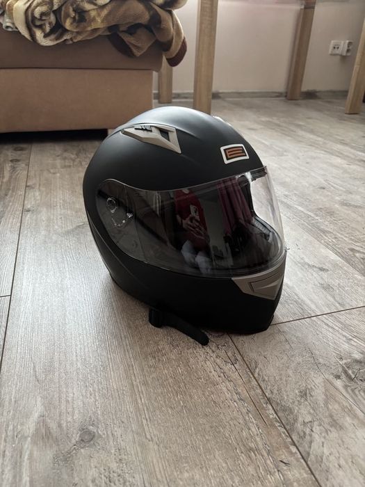 Kask Ferro By Almost na motor motocykl z szybą pełny L 59-60