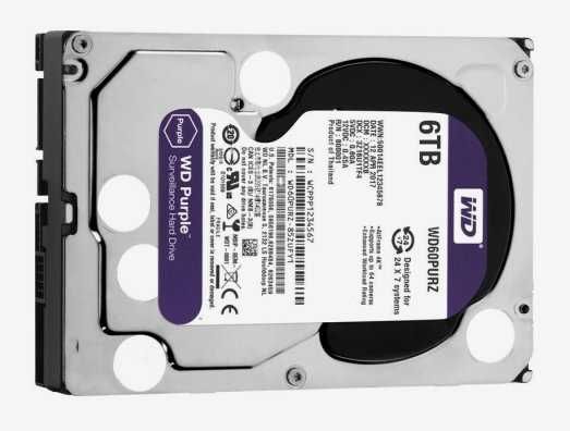 Dysk Twardy WD PURPLE 6TB do Rejestratora