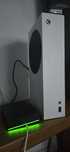 Xbox series s + 2 pady + dysk 1TB + 1akumulatorek