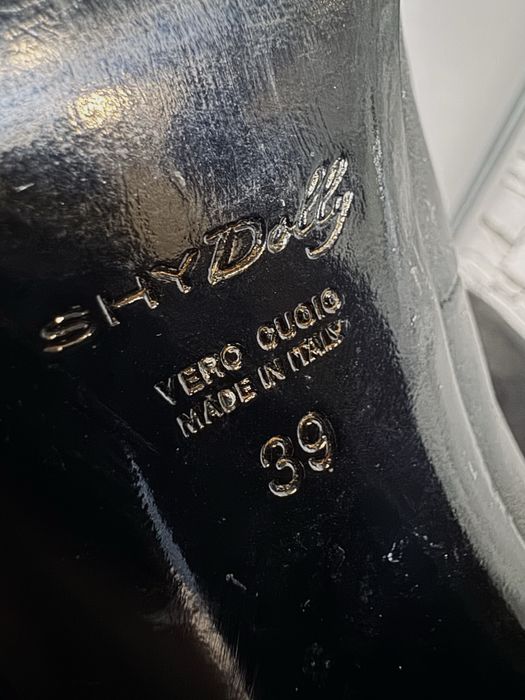 Чоботи Shy Dolly з натуральної шкіри (Vero Cuoio). Італія.