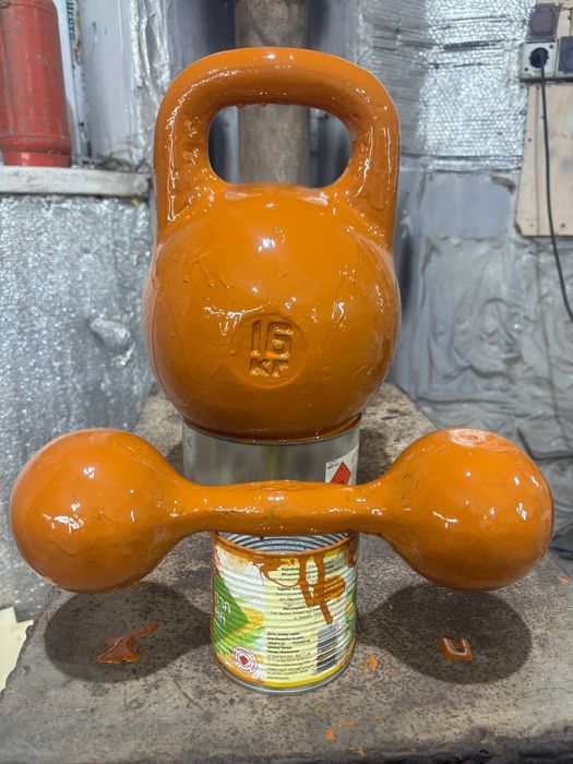 Гиря 16 кг Ссср +: гантели