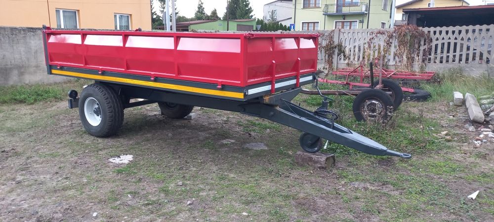 Sprzedam przyczepa jednoosiowa wywrotka  nowa