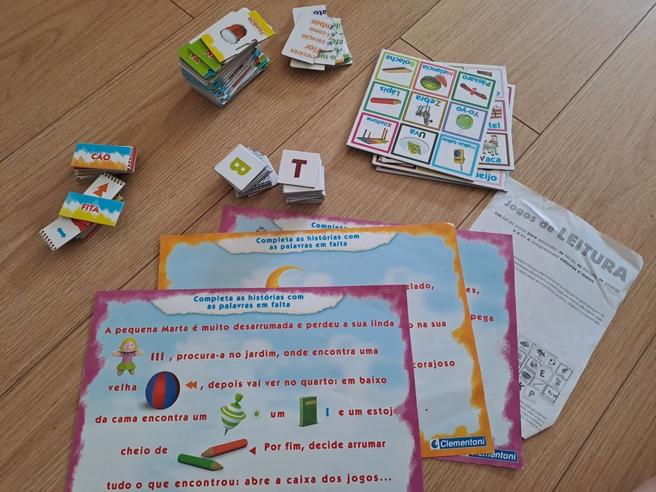 Jogo Educativo CLEMENTONI Jogos de Leitura
