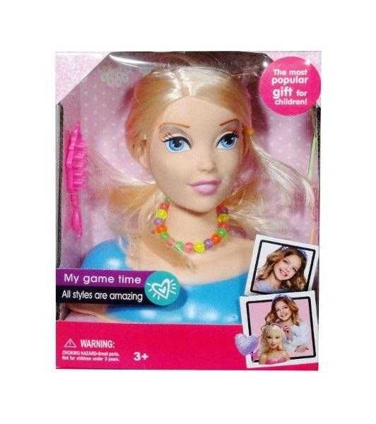 Zabawka Głowa do czesania i stylizacji dla dziewczynki 3894