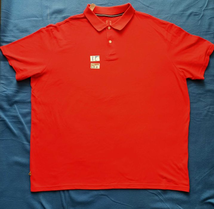 Koszulka polo z krótkim rękawem męska 3XL