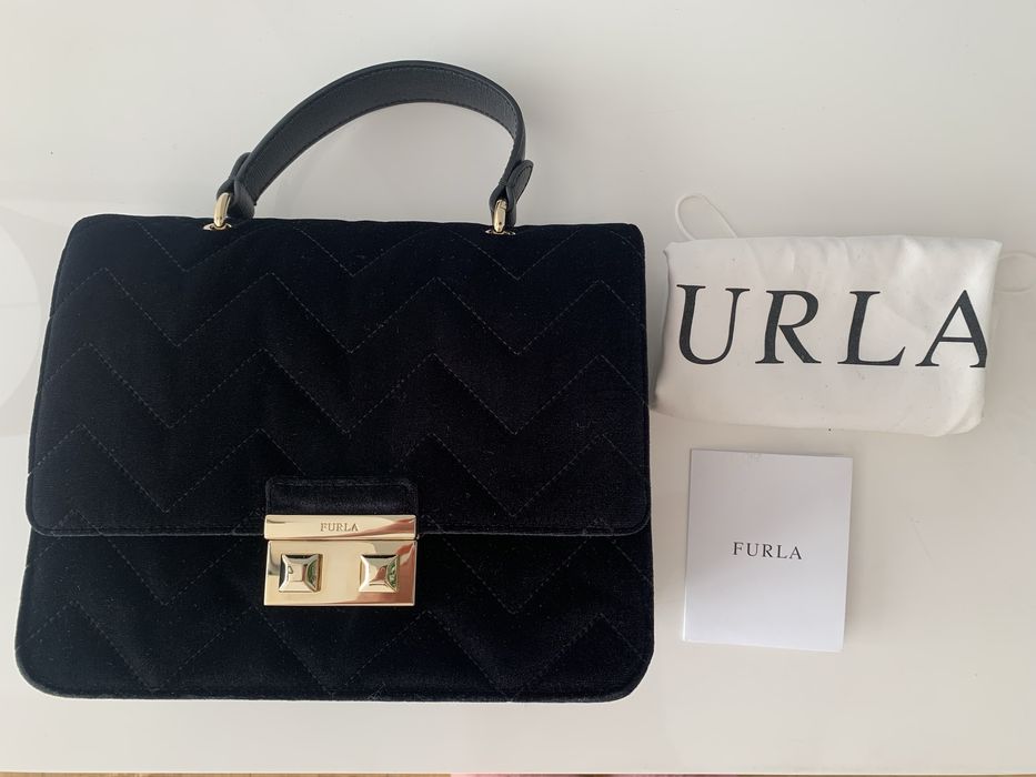 Furla Bella Onyx Velvet