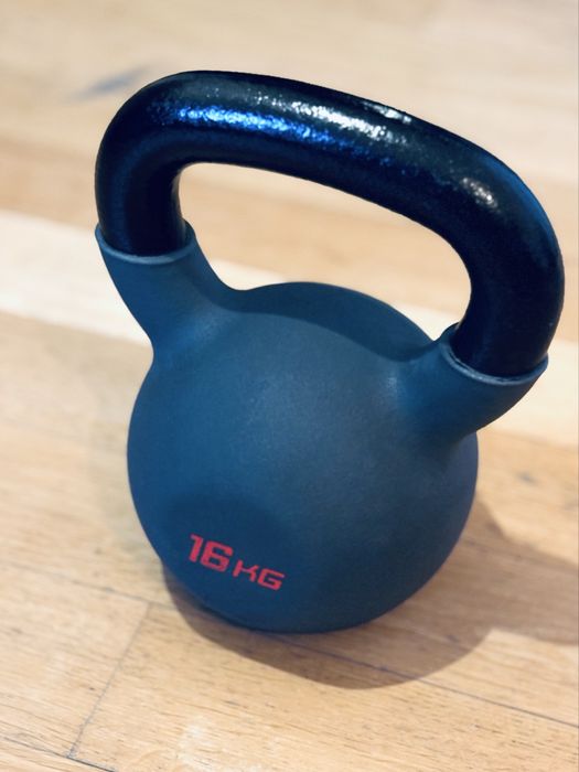 Kettlebell 16kg żeliwny profesjonalny