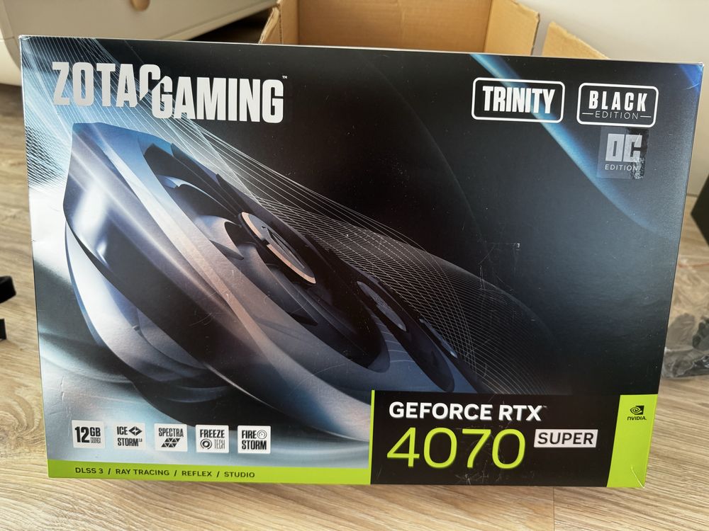 Zotac Gaming GeForce RTX 4070 Super Trinity Black Edition – używana
