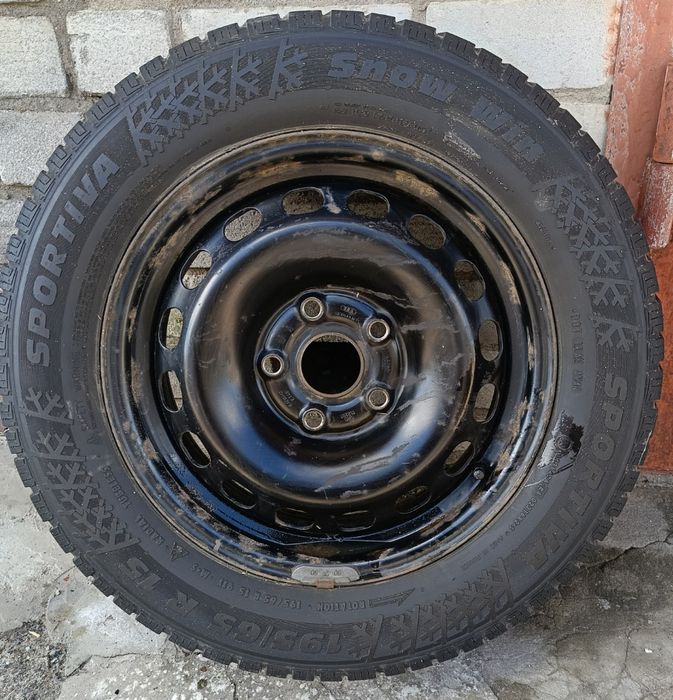 Колеса 5x112 з резиною Sportiva Snow Win 195/65/r15 91T