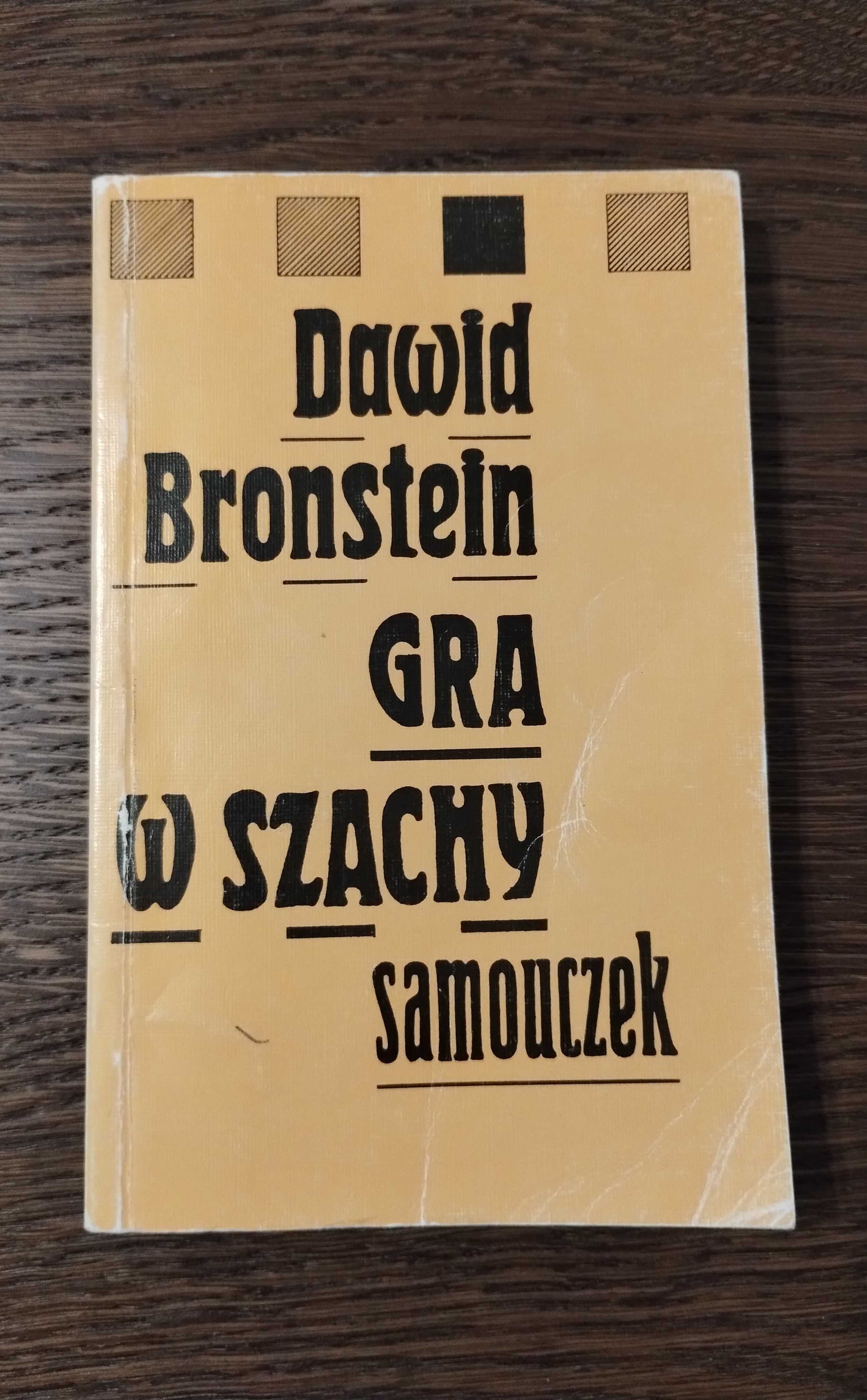 Książka "Gra w szachy. Samouczek" Dawid Bronstein 1989