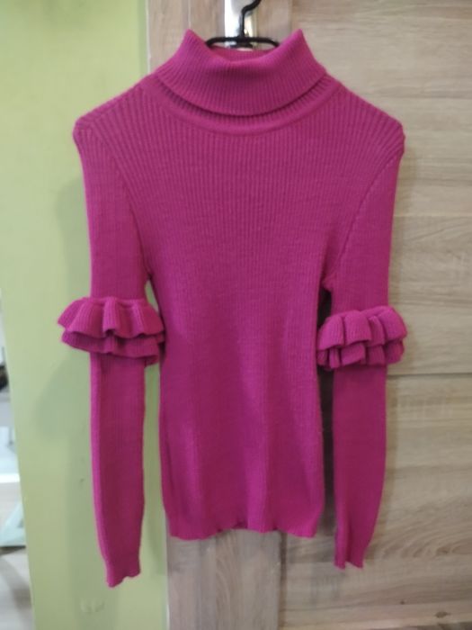 Sweter/golf kolor fuksja