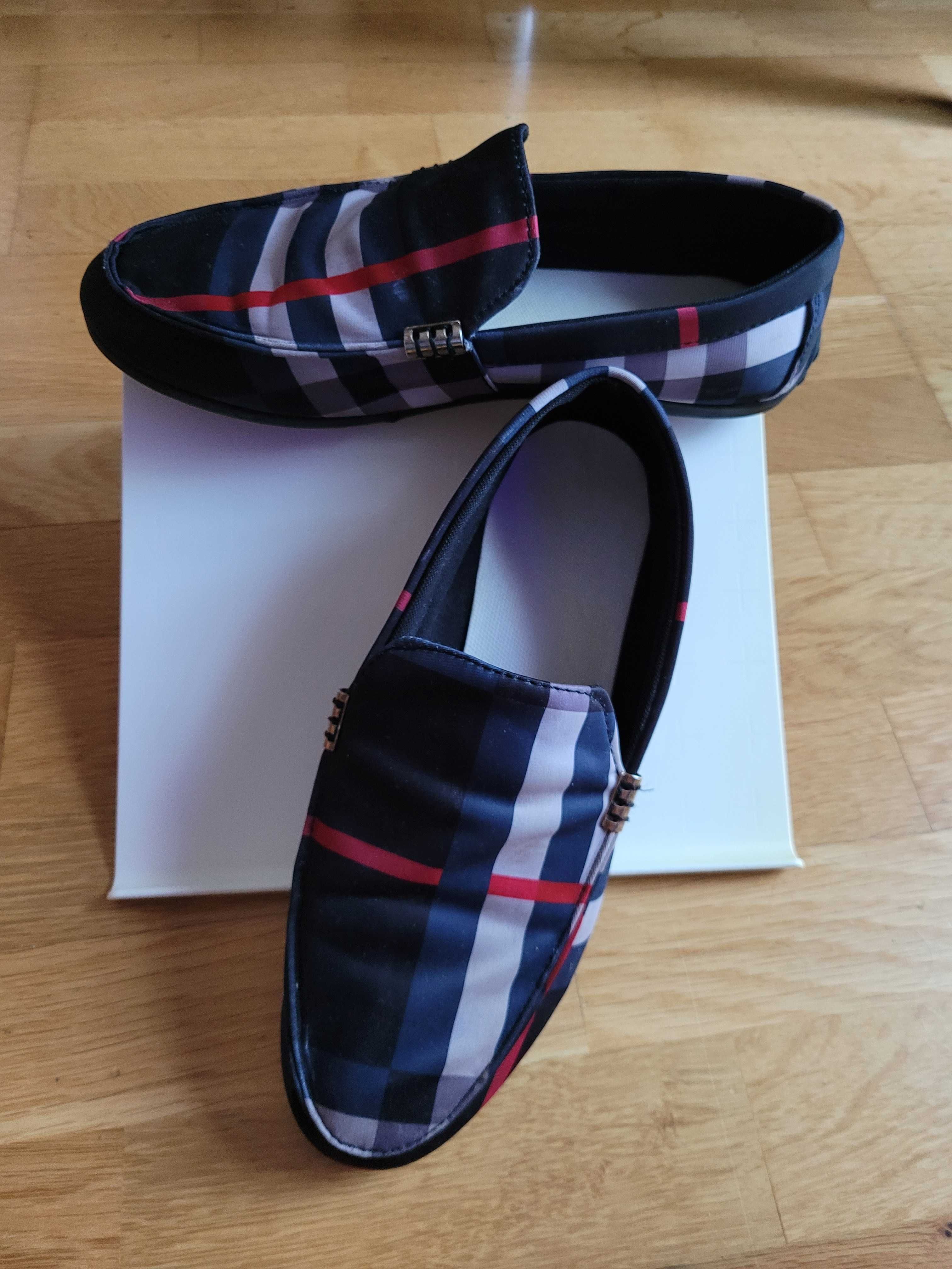 Mokasyny styl Burberry 41