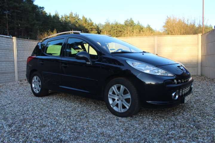 Peugeot 207 1,6 hdi Klima Tempomat Panorama Spalanie 5L Zadbany F vat