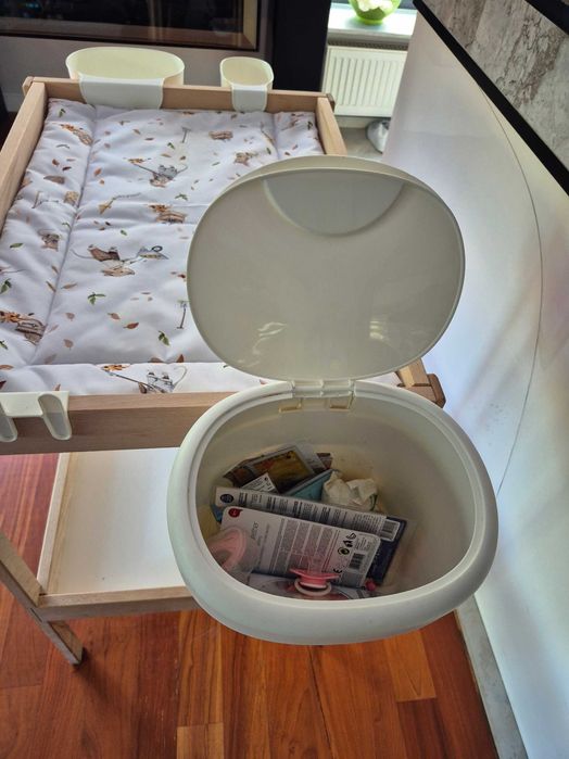 Przewijak IKEA SNIGLAR - stan bardzo dobry - z dodatkami