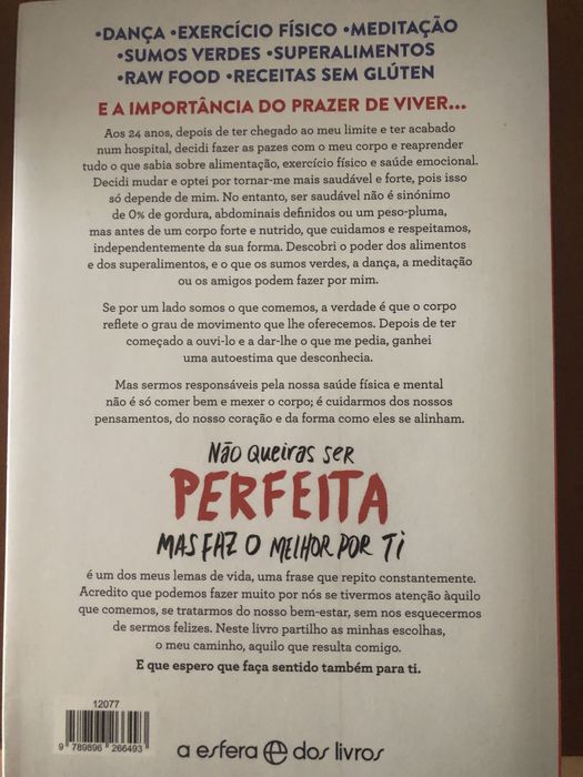 Livro Nao Queiras Ser Perfeita de Jessica Athayde