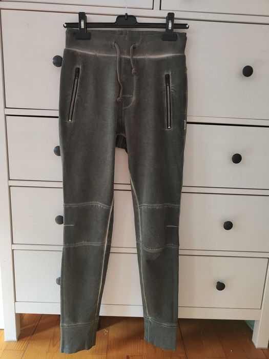 Joggery leginsy khaki rozmiar S