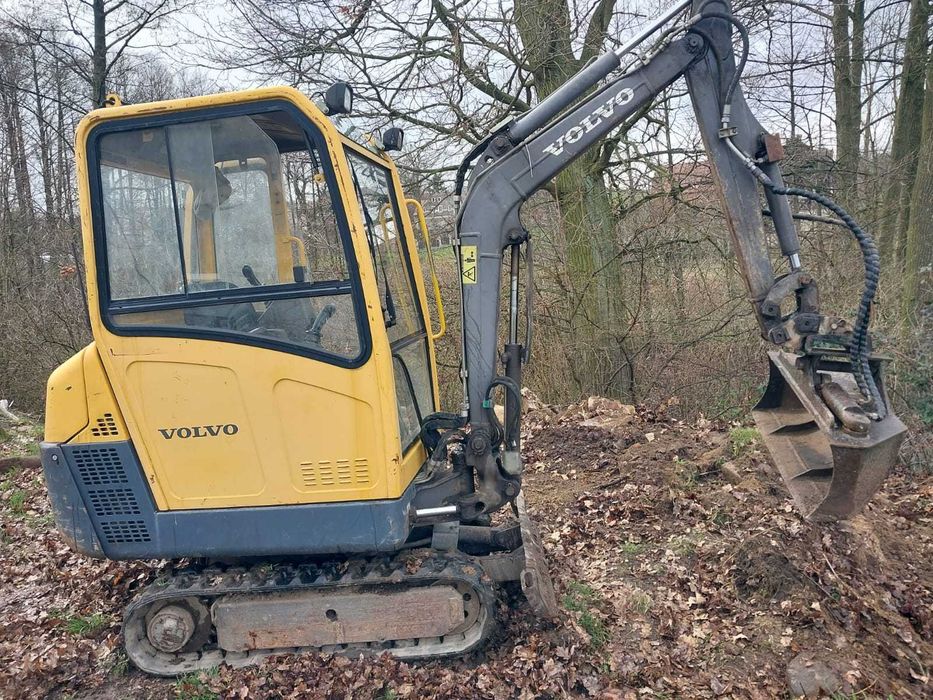 Minikoparka Volvo ec15 XR