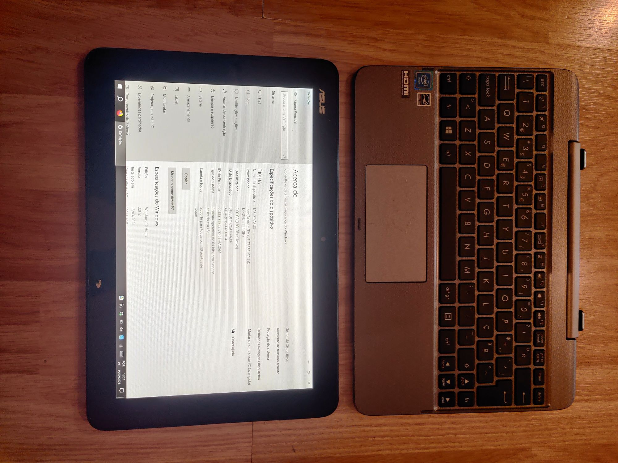 Asus transformer T101HA